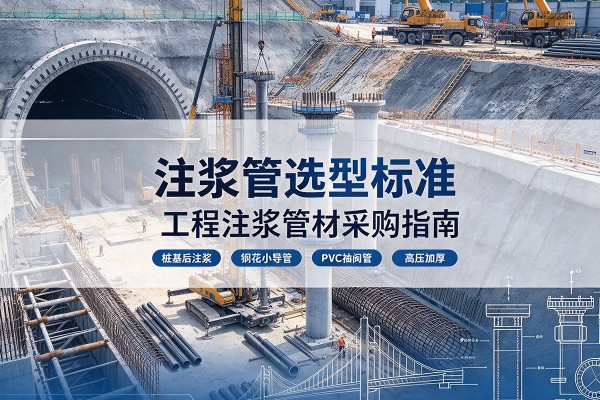 郓城注浆管选型标准