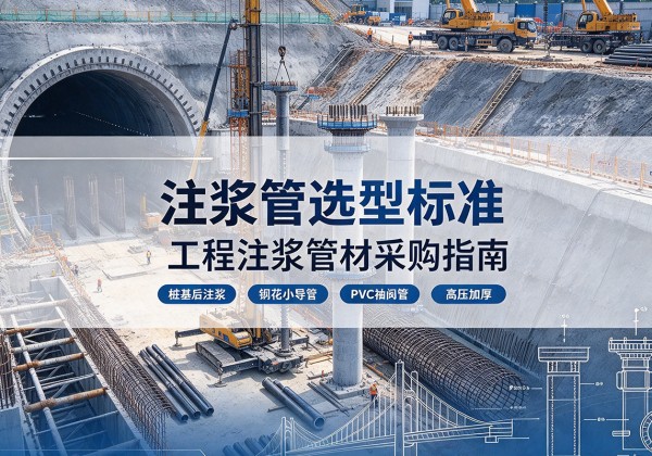 郓城注浆管选型标准